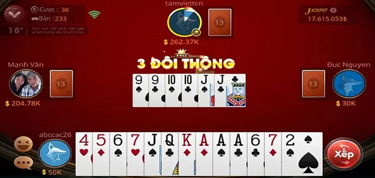 Tiến Lên Miền Nam Tại LD789: Hướng Dẫn Toàn Tập Từ A Đến Z 2 Tiến Lên Miền Nam Tại LD789: Hướng Dẫn Toàn Tập Từ A Đến Z